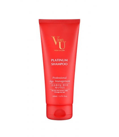 Шампунь для волос с платиной Platinum Shampoo 200 мл, Von-U Limoni
