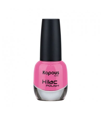 Лак для ногтей "Разговоры до утра " Hilac Kapous, Цвет: насыщенный розовый