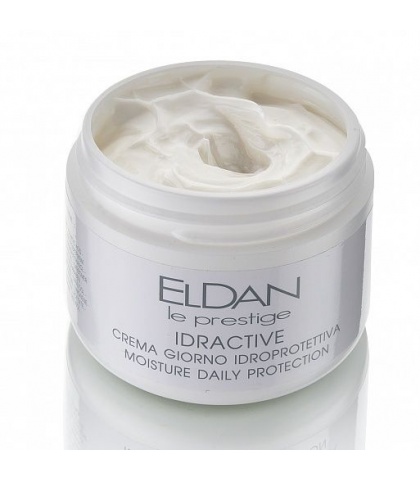 Увлажняющий крем ELDAN Cosmetics с рисовыми протеинами  Idractive moisture daily protection cream 250мл