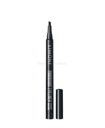 Подводка-фломастер стойкая Limoni Panoramic Eyeliner 01 чёрная