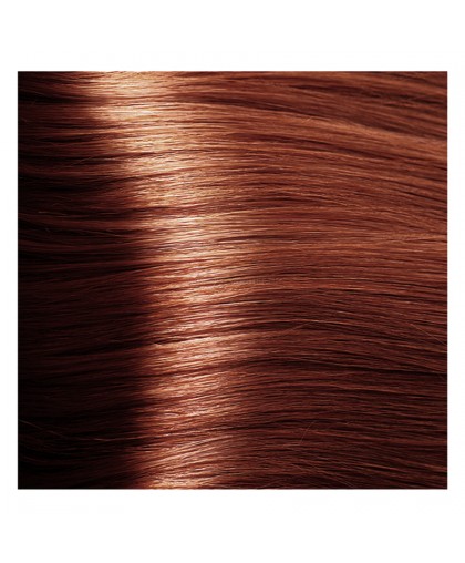 Крем-краска для волос Kapous Fragrance free с кератином «Non Ammonia» Magic Keratin NA 7.44 интенсивный медный блонд, 100 мл