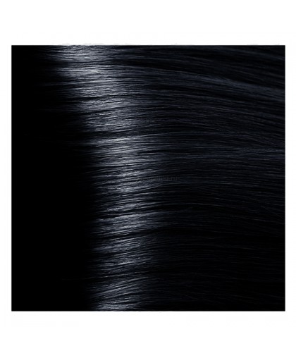 Крем-краска для волос Kapous Fragrance free с кератином «Non Ammonia» Magic Keratin NA 1.1 иссиня- черный, 100 мл