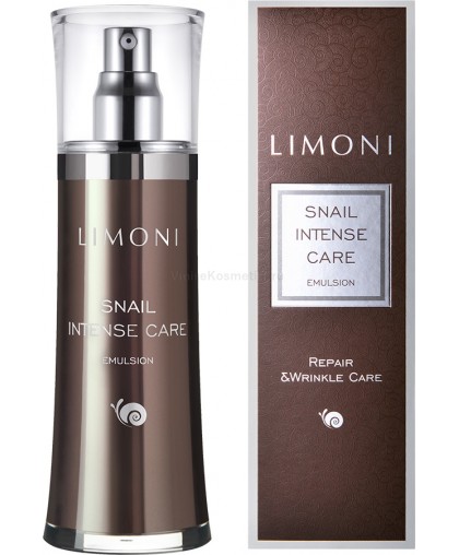 Интенсивная эмульсия для лица с экстрактом секреции улитки Snail Intense Care Emulsion 100 мл, Limoni