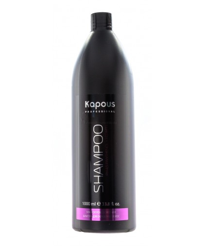 Kapous Professional шампунь ph 4,5 panthenol + keratin для окрашенных волос, 1 л