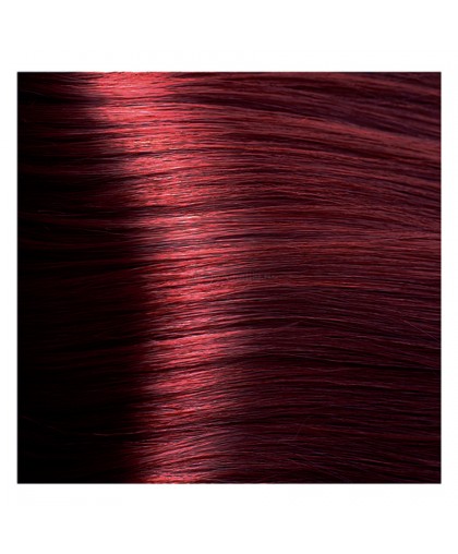 Крем-краска для волос Kapous Hyaluronic HY 6.66 Темный блондин красный интенсивный,  100 мл