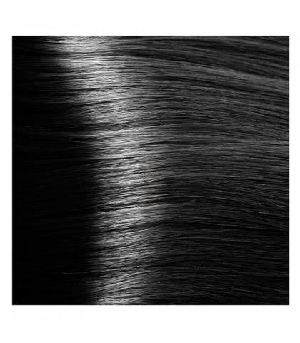 Крем-краска для волос Kapous STUDIO 1.0 черный с экстрактом женьшеня и рисовыми протеинами, 100 мл