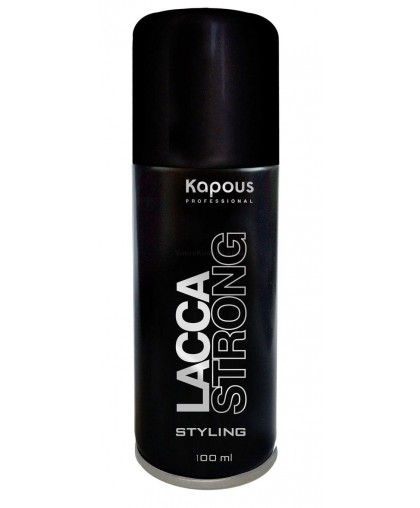 Лак аэрозольный для волос сильной фиксации Kapous «Lacca Strong», 100 мл