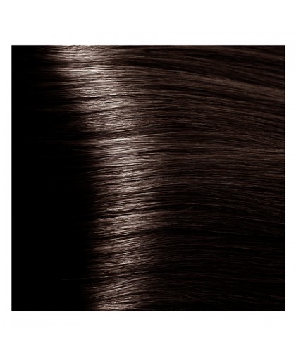 Крем-краска для волос Kapous Hyaluronic HY 4.81 Коричневый какао пепельный, 100 мл