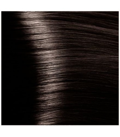 Крем-краска для волос Kapous Fragrance free «Magic Keratin» с кератином «Non Ammonia» NA 4.00 Коричневый интенсивный , 100 мл