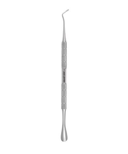 Кюретка Silver Star для педикюра, маленькая вогнутая лопатка AT 985