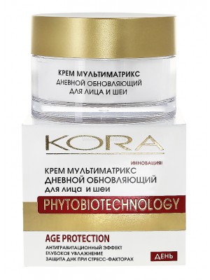 Kora Phytobiotechnology Крем Мультиматрикс дневной обновляющий для лица и шеи, 50 мл