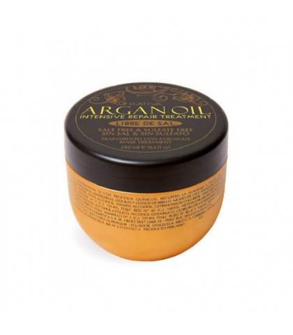 Kativa ARGANA Интенсивно  восстанавливающая безсульфатная увлажняющая маска для волос с маслом Арганы, 250мл