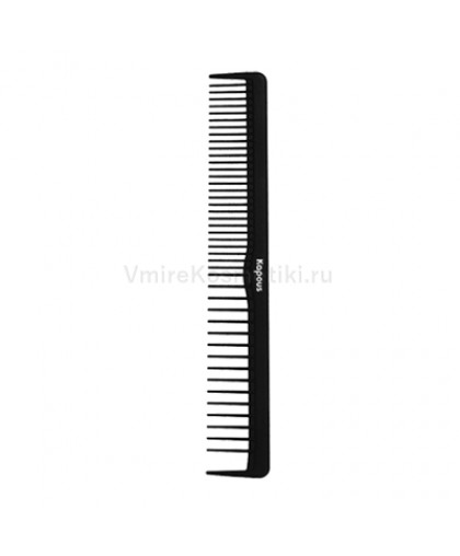 Расческа Kapous Professional парикмахерская «Carbon fiber» 172*27 мм