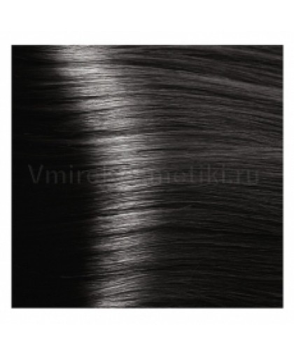 Крем-краска для волос Kapous Fragrance free с кератином «Non Ammonia» NA 1.0 черный, 100 мл