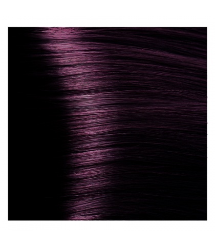 Крем-краска для волос Kapous Hyaluronic HY 4.2 Коричневый фиолетовый, 100 мл