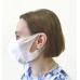 Защитная маска для лица трехслойная анатомической формы 1 шт.