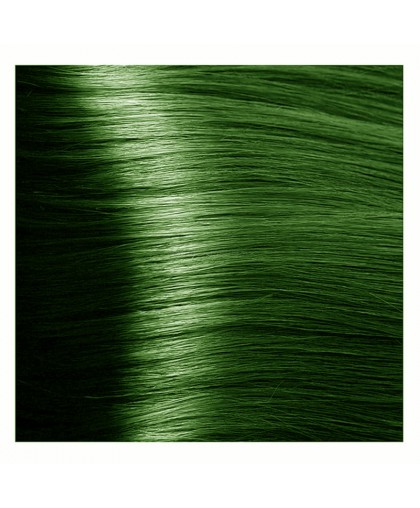 Крем-краска для волос Kapous Hyaluronic HY 073 Усилитель зеленый, 100 мл
