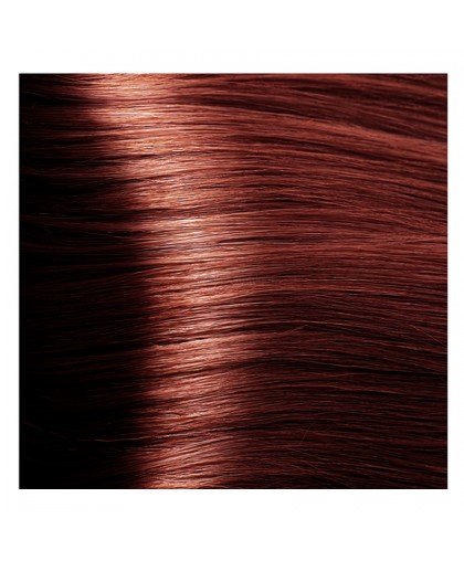 Крем-краска для волос Kapous STUDIO 6.64 темный красно-медный блонд с экстрактом женьшеня и рисовыми протеинами, 100 мл