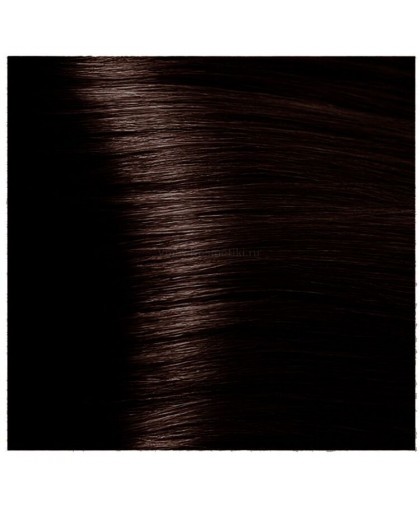 Крем-краска для волос Kapous Fragrance free с кератином «Non Ammonia» Magic Keratin NA 3.53 Темный коричневый терракотовый, 100 мл