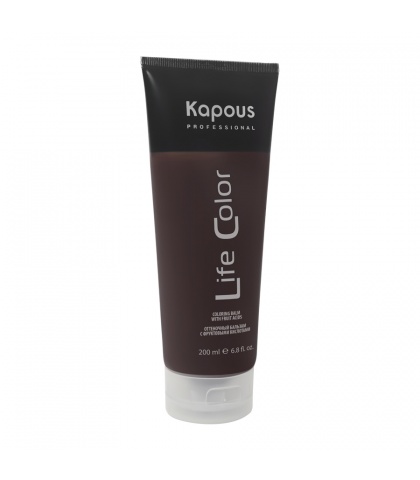   Kapous Professional Оттеночный бальзам для волос «Life Color», песочный, 200 мл