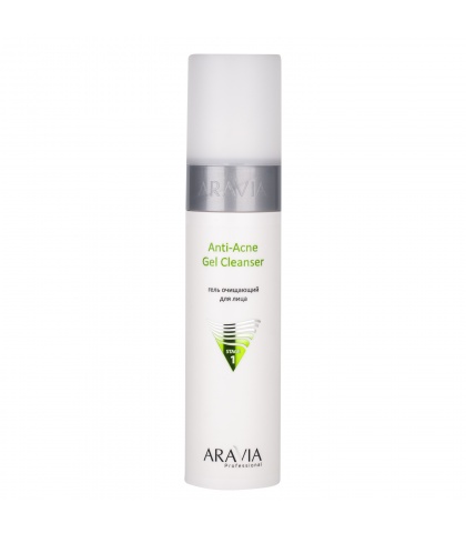 АRAVIA Professional  Гель очищающий для жирной и проблемной кожи лица Anti-Acne Gel Cleanser, 250 мл