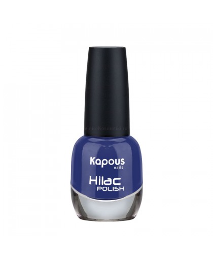 Лак для ногтей "Поющая для дельфинов" Hilac Kapous Цвет: ярко-синий