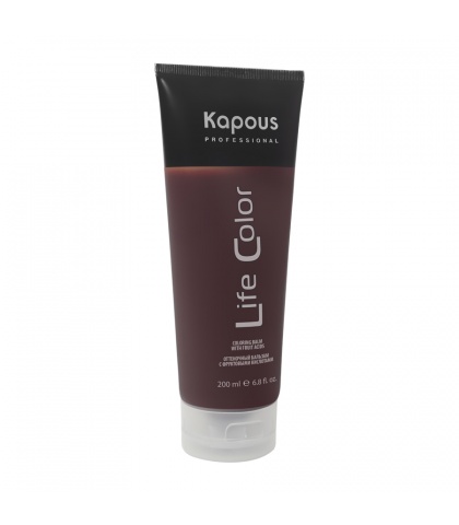 Kapous Professional Оттеночный бальзам для волос «Life Color», медный, 200 мл 