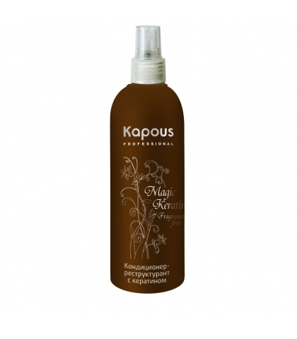 Kapous Magic Keratin Кондиционер-реструктурант для волос с кератином, 200 мл