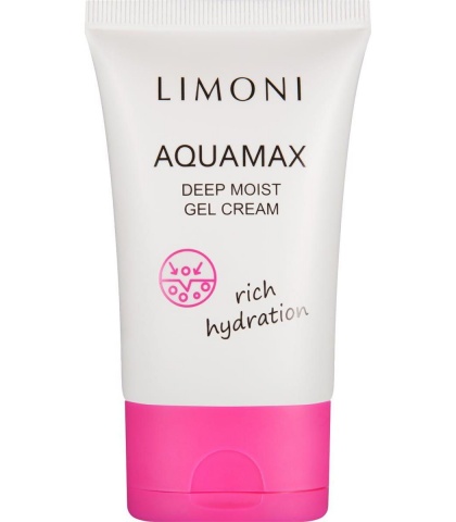 Гель-крем Limoni Aquamax Deep Moist Gel Cream для лица глубокоувлажняющий, 50 мл