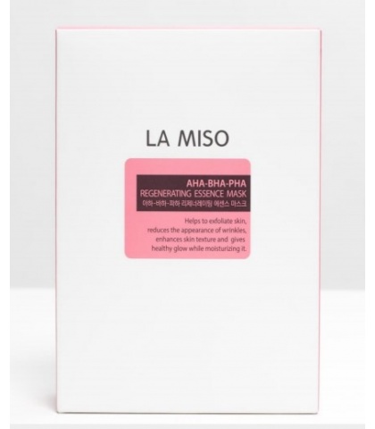 La Miso Ампульная обновляющая маска с кислотами AHA-PHA-BHA 28 гр х 10 шт