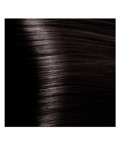 Крем-краска для волос Kapous Hyaluronic HY 4.84 Коричневый брауни, 100 мл