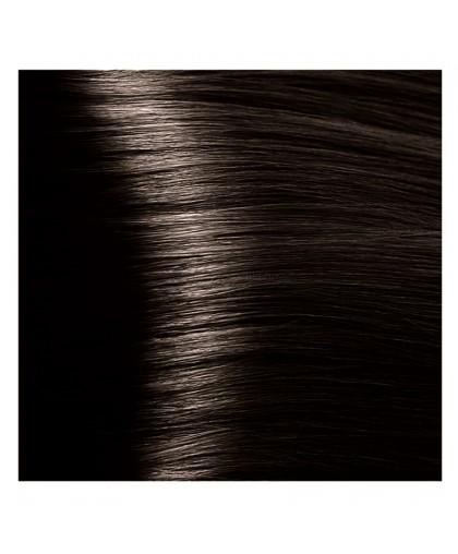 Крем-краска для волос Kapous STUDIO  4.0 коричневый с экстрактом женьшеня и рисовыми протеинами, 100 мл