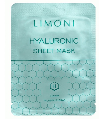 Маска для лица Limoni суперувлажняющая с гиалуроновой кислотой, 20 гр